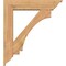Ekena Millwork Imperial Traditional Smooth Bracket w/ Offset Brace, Western Red Cedar, 7 1/2"W x 34"D x 38"H BKT0806X34X38IMP01SWR - alternate 2
